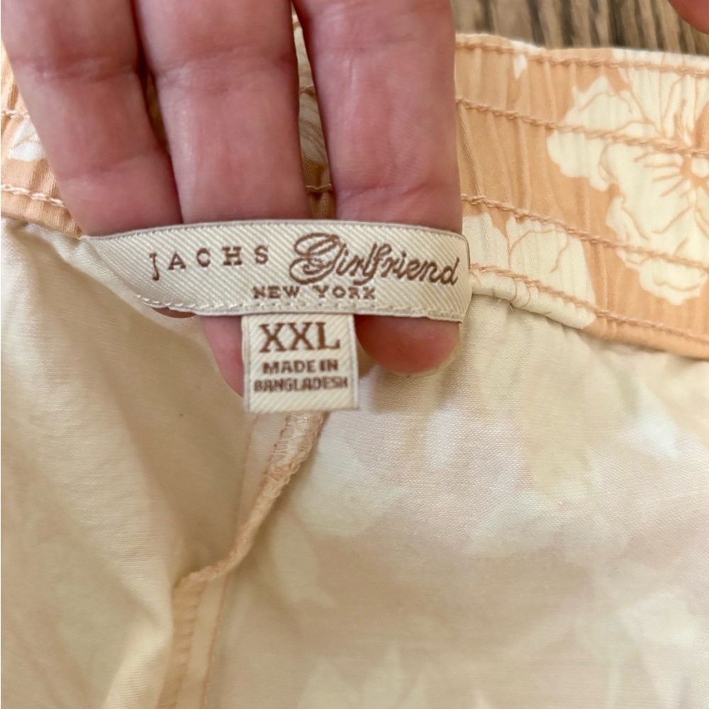 Jachs Girlfriend Floral Shorts Terracotta Tropical - Picture 3 of 6